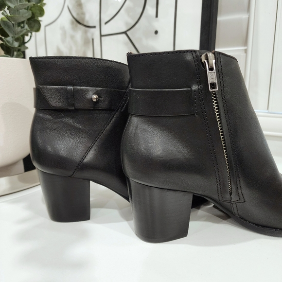 NEW Madewell The Kelci Leather Heeled Boot - Picture 5 of 7